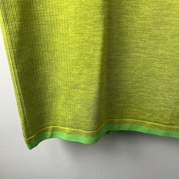 NWT Outdoor Voices Men's Seamless Pique Tank Top Green Apple Size Large - Picture 4 of 7